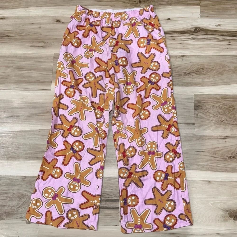 Victoria’s Secret Y2K Gingerbread Pajama Pants Women’s Small